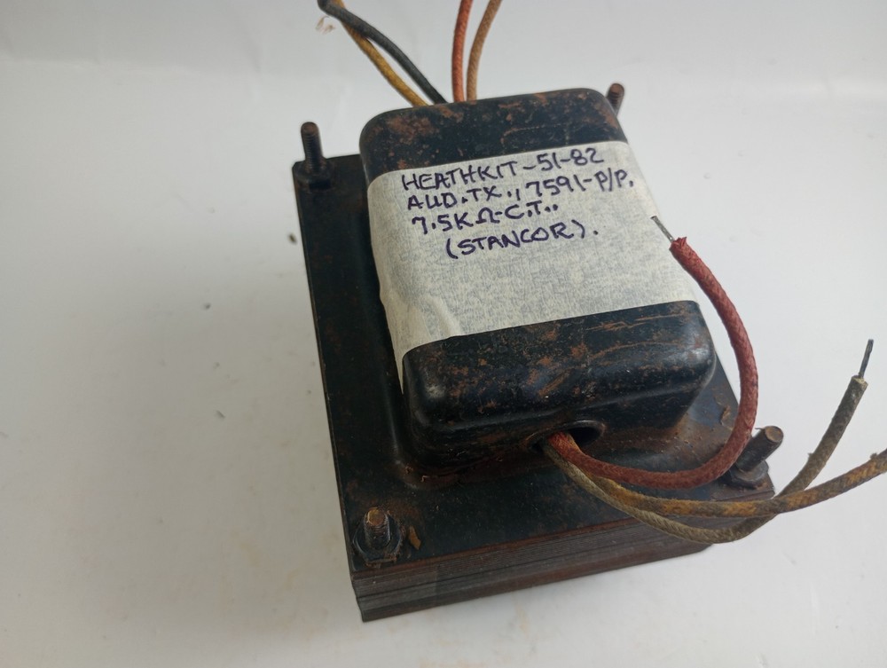 1 Heathkit 51-82 Output Transformer -Tests Good -7591s P/P
