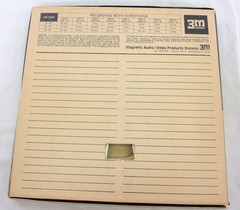 Scotch 3M 1/4″ 7″ Empty Professional Metal Audio Tape Reel Vintage RB-1/4-7M