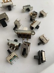 Group Lot SWITCHCRAFT SWITCH SLIDE Siemens Guitar Electrical Vintage Old Parts