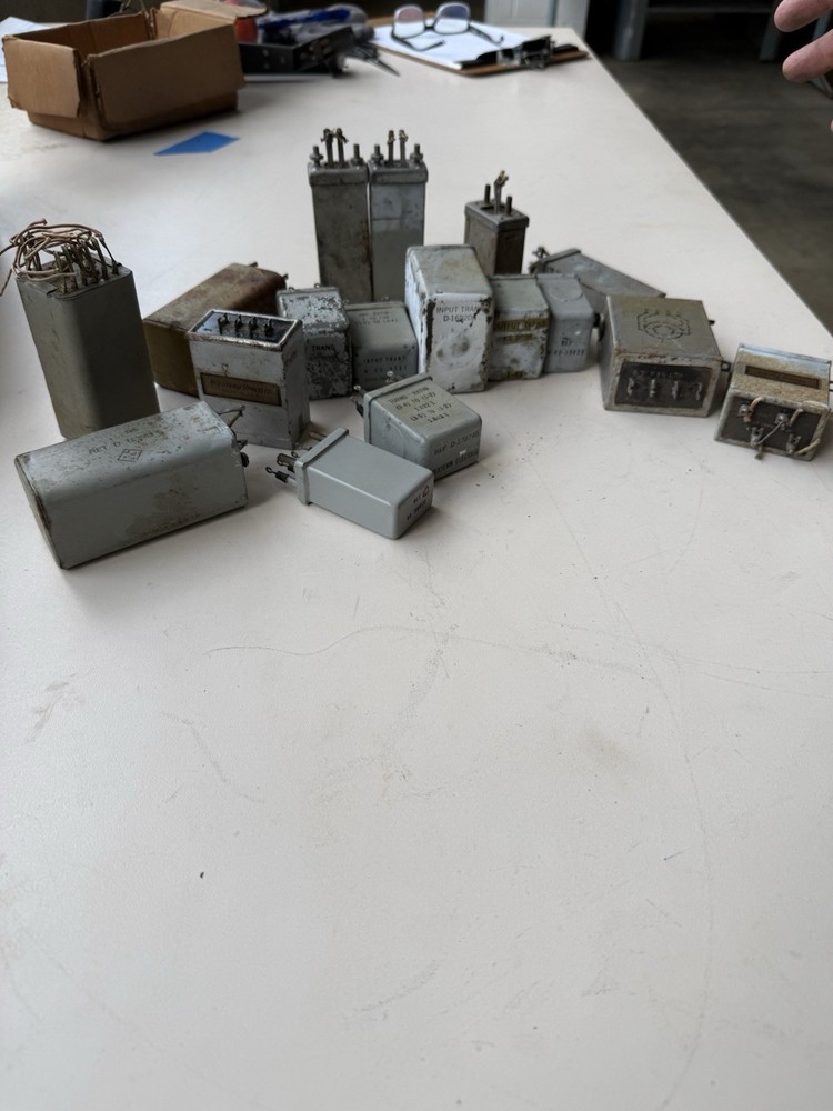 Western Electric Input Output Ret Coils Etc For Tube Amp.