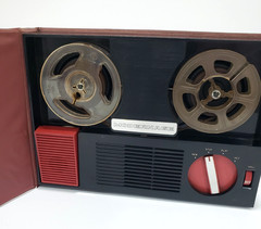 Vintage Modernage Book Corder Reel-to-Reel Tape Recorder Model 403? 1960s