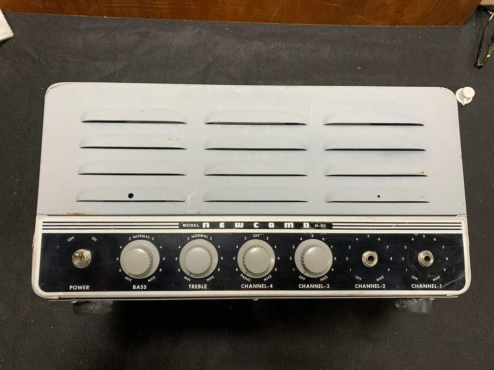 Newcomb H-50 Converted to Guitar Amp