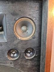One Vintage Pioneer CS 99 Speaker Untested As-Is For Parts Restore No Grill