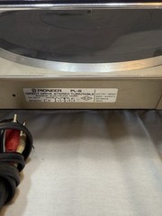 Pioneer PL-8 Quartz-PLL Electronic Control Direct Drive Full-Automatic Turntable