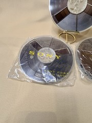 Lot of 3 Sony PR-150 Reel to Reel 1800ft 7” Non-Sticky Formula Polyester – Used