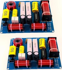 2PCS 300W 3-Way Speaker Frequency Divider Crossover for HiFi Sound & Quality