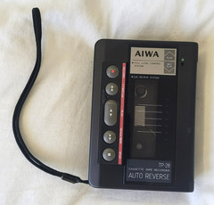 Aiwa TP-28 Full Logic Control Cassette Tape Recorder Japan Untested As Is