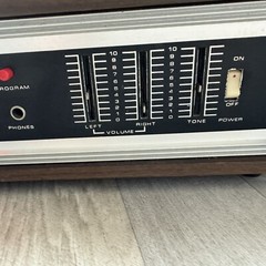 Vintage Electro-Brand Eight Track Stereo Tape Player Wood Grain Japan Untested