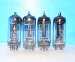 type 6C4 Philco 4 radio audio amplifier vintage vacuum tubes valve tested EZ90