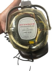 Superex Stereophones PRO B VI Vintage See Thru CLEAR Headphones Tested