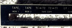 McIntosh MA6100 decal for glass faceplate, original