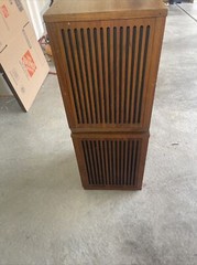 Vintage 1969 Realistic Optimus 4 Omni-Directional Speakers Rare