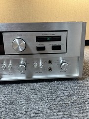Vintage Allied 498 Solid State Stereophonic Receiver — Wood Cabinet — Japan