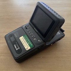 Sony GV-200 Video Walkman Video8 TV Recorder NTSC Untested For Parts Repair-READ