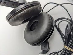 VTG Panasonic EAH-T40 Stereo Headphones Japan Made Adjustable Headband 10ft Cord