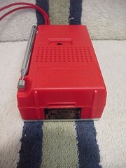 Panasonic RF-506 Red FM-AM Radio Repaired Works Excellent Vintage 1978