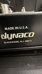 DYNACO Mark-VI Vacuum Tube Power Amplifier, Mono Pair