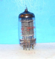 5963 Westinghouse GE radio audio amplifier vintage audio vacuum tube valve 12AU7