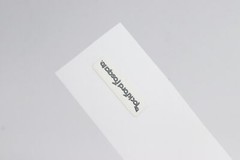 Rockford Fosgate Speaker logo badge Sticker Decal 33mm(1.29″)X11mm(0.43″)