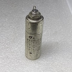 SPRAGUE VITAMIN Q CAPACITOR 1.0µF 200DC 186P10592S5
