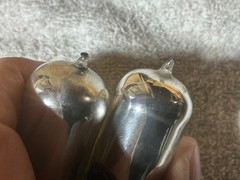 ANTIQUE Type 20 Vacuum Tubes CLEARTRON CTX-120 UX-120 TV-7 TESTED 70% Glass Tip