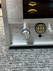 Vintage Allied 498 Solid State Stereophonic Receiver — Wood Cabinet — Japan