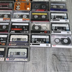 Lot of 38 Used Cassettes Mixed Lot Sony TDK BASF Pro II Chrome Realistic Type I