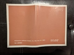 Vintage JCPenney Stereo Compact Model 683-1300 Owner’s Manual Instruction Book