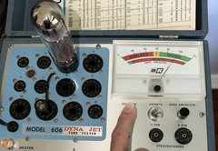Pair JJ Electronic EL 34 / 6CA7 Power Tubes Tested B&K 700 for GM, 606 Emissions