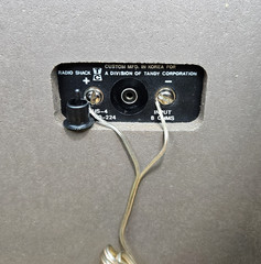 Realistic for Radio Shack Speakers Minimus-4 Woodgrain Set Of 2