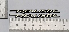 Realistic Speaker Badge Logo Emblem Premium Gold Pair With Self Stick Adhesive