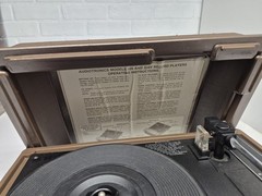 Rare Vintage Audiotronics 326 Portable Turntable Record Player – Tested