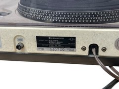Kenwood KD-550 Direct Drive Turntable w/Infinity BlackWidow Tonearm Empire 290LT