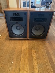 Klipsch Heresy I Speakers HWO finish with Original Grills (1979)