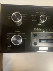 McIntosh C32 Stereo Preamplifier w/ Original Box Tested Working