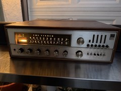 The Fisher 500-TX Excellent Shape Tested Wood Cabinet *Read Description*