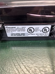 Pioneer PL-990 Full Automatic Stereo Turntable Record Player~ Needs new Stylus ?