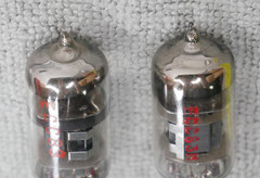 ECC83 ECC83M GUITAR PREAMP TUBES PAIR SQUARE GETTER STRONG BALANCED EXCELLENT