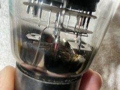 Sylvania JAN 307A VT-225 Vacuum Tube NOS Mil Spec Power Pentode TV-7 Tested 111%