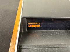 Vintage Garrett 2000 RPN Space Age Faux Wood Desktop Electric Calculator Tested