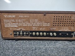 Rare Vintage Stereo – York MPX-21 Solid State AM/FM Stereo Receiver – Tested