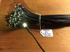 2216B 2220B Marantz LAMP KIT- 8v WARM WHITE FROSTED LEDs / METER DIAL BULBS