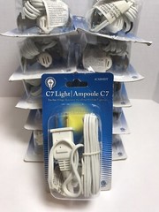 VILLAGE HOUSE LIGHT BULB & POWER CORD SOCKET REPLACEMENT INDOOR NEW