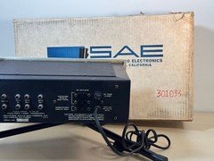 SAE Mark XXX MK30 Solid State Stereo Preamplifier – Tested Awesome! w/ Box!
