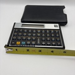 Hewlett-Packard HP 15C Programmable Scientific Calc & Pouch Tested & Working