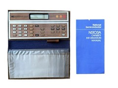 VTG National SemiConductor 103A Datachecker Calculator Wallet Not Tested