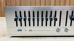 BSR EQ-110X – Ten Band Stereo Equalizer – Tested/Serviced/Working. See video