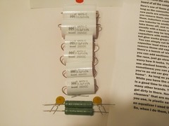 Capacitor recap re-cap kit for Cerwin Vega AT-15 AT15 crossover restoration