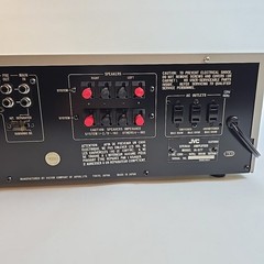 JVC JA-S77 Vintage Integrated Amplifier*1977*VU Meters Clean Tested A+ Beautiful