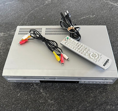 Sony SLV-D370P DVD Player 4-head Hi-Fi VHS VCR with Remote Tested and Working